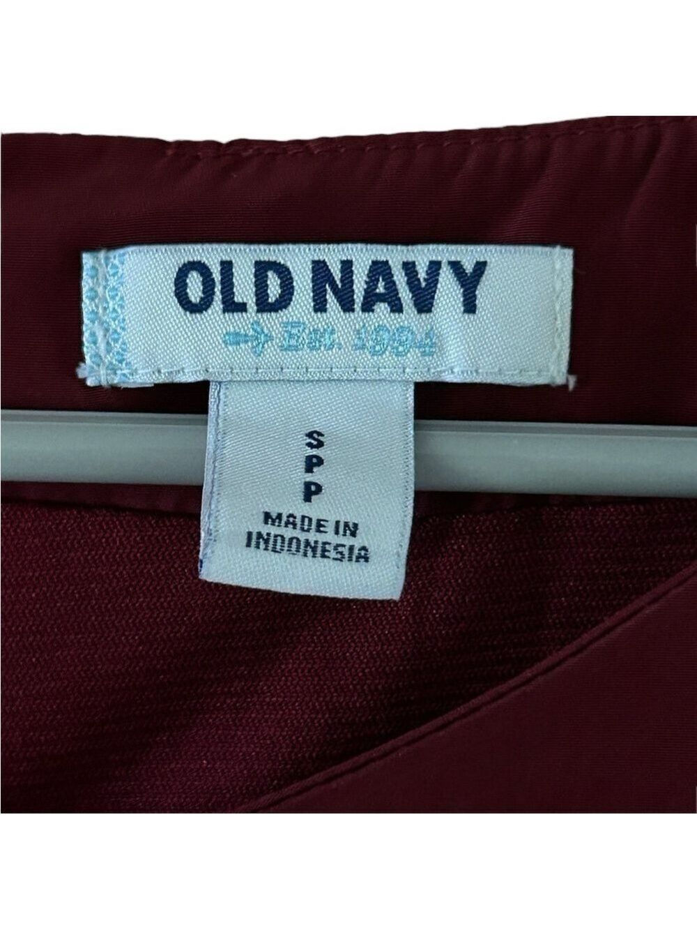 Old Navy Burgundy Dress Women's Size Small - Picture 2 of 3